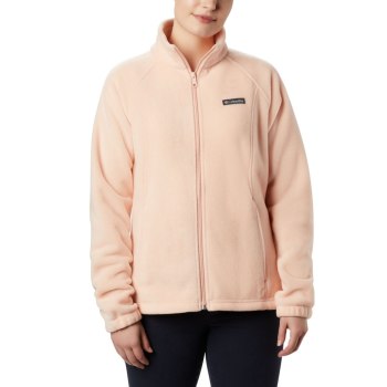 Dámské Bundy Columbia Benton Springs Full Zip Fleece Růžové JGHSKX715